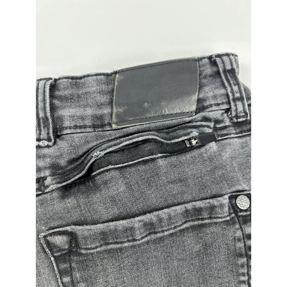 Twillory Technical Denim Tailored Fit Mens Jeans Black 32x30 Faded Casual - Picture 7 of 15